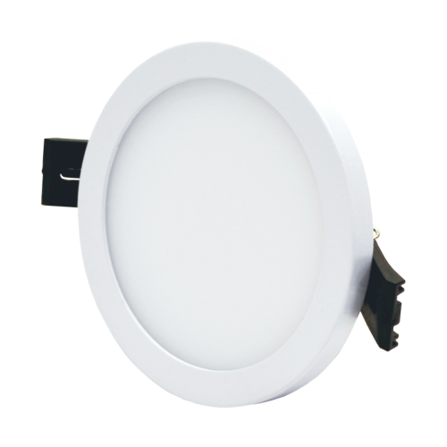 8W round, recessed LED panel SPLIT